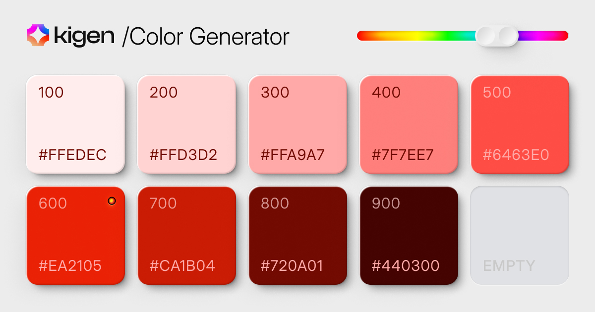 Poster for Color Generator – Kigen